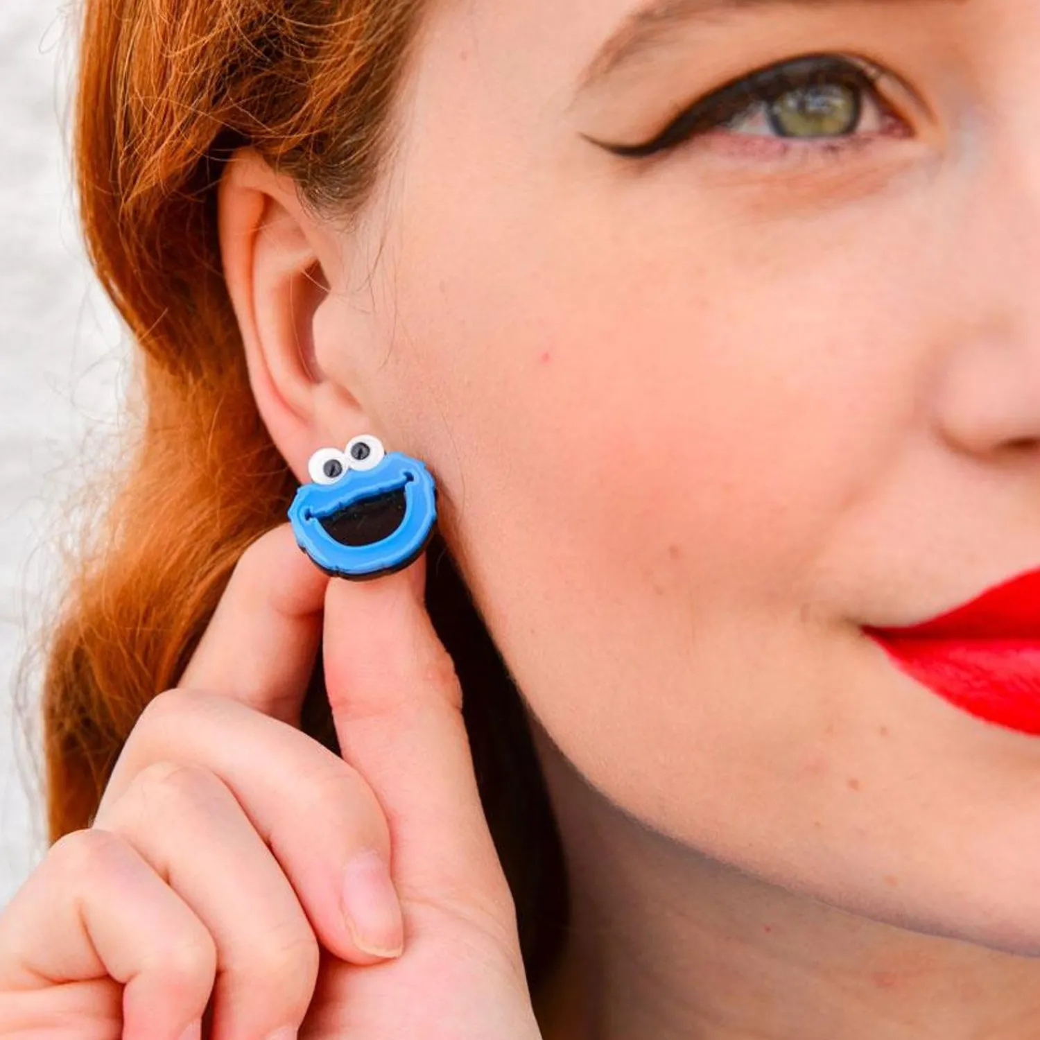 Cookie Monster Earrings^Erstwilder Outlet