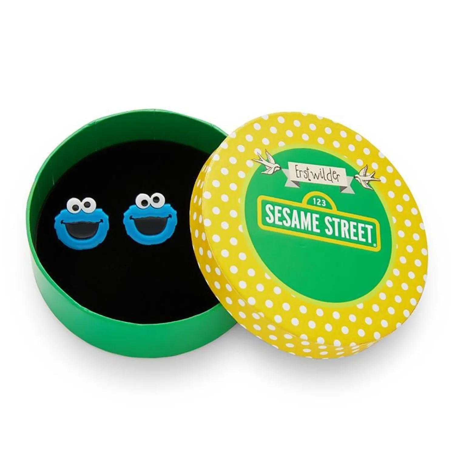 Cookie Monster Earrings^Erstwilder Outlet