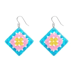 Cosy Comfort Earrings - Blue^Erstwilder Outlet