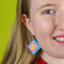 Cosy Comfort Earrings - Blue^Erstwilder Outlet