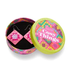 Cosy Comfort Earrings - Pink^Erstwilder Online