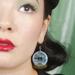 Crystal Ball Earrings^Erstwilder Clearance