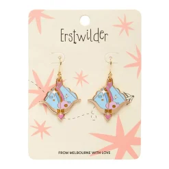 Cupid'S Aim Enamel Drop Earrings^Erstwilder