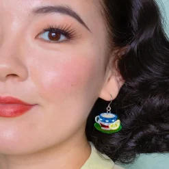 Cuppa Tea Drop Earrings^Erstwilder New