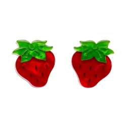 Darling Strawberry Stud Earrings^Erstwilder Discount