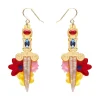 Double-Edged Delight Drop Earrings^Erstwilder New