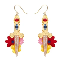 Double-Edged Delight Drop Earrings^Erstwilder New