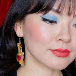 Double-Edged Delight Drop Earrings^Erstwilder New