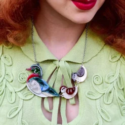 Ducks In A Row Necklace^Erstwilder Discount