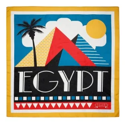 Egypt Souvenir Square Scarf^Erstwilder Online