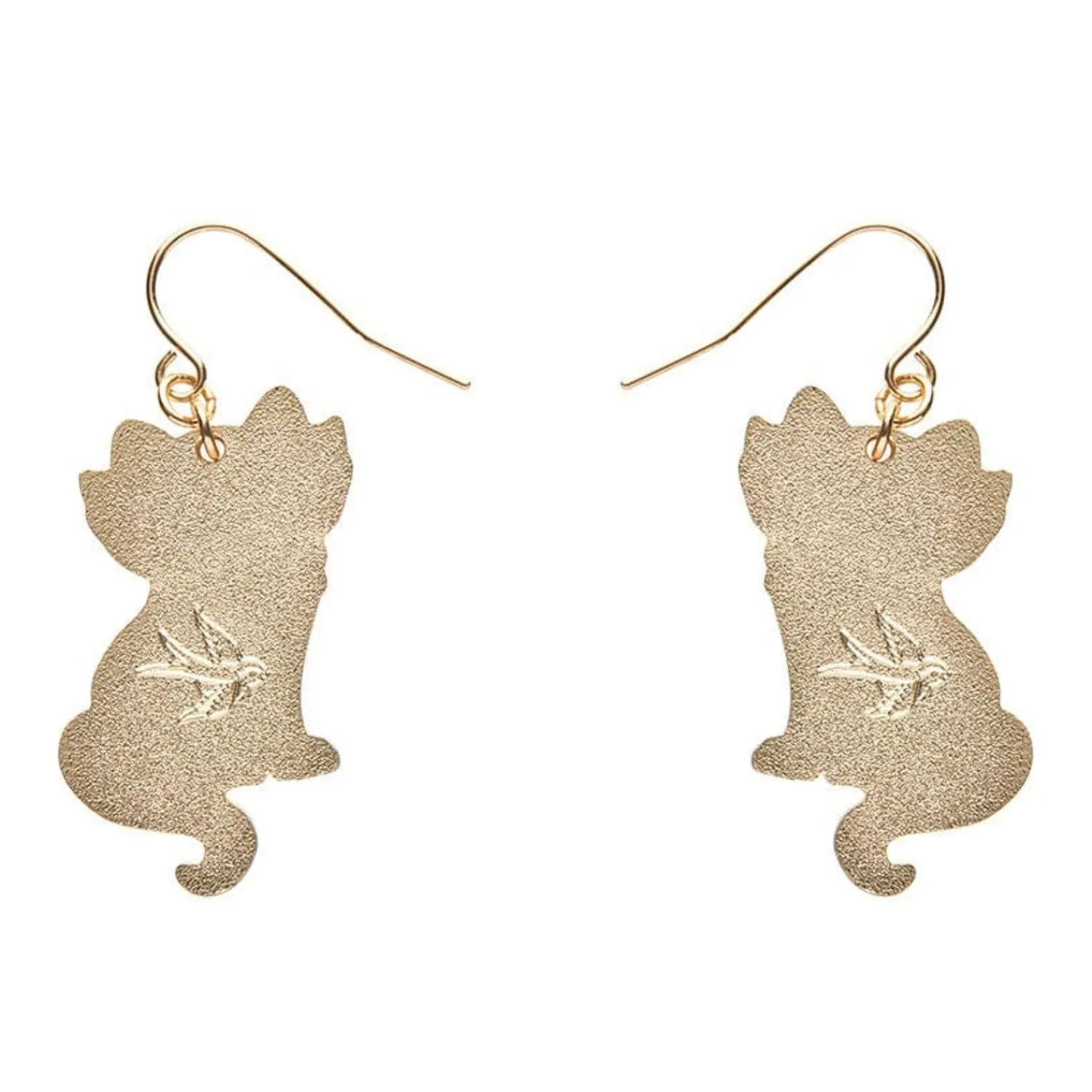 Elissa The Rainbow Cat Enamel Drop Earrings^Erstwilder Outlet