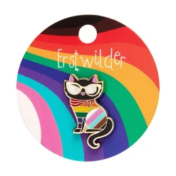 Elissa The Rainbow Cat Enamel Pin^Erstwilder Sale