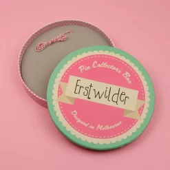 Enamel Pin Collectors Box (Grey)^Erstwilder New