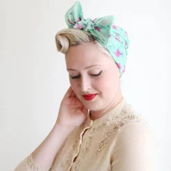 Flamboyant Flamingo Funk Head Scarf^Erstwilder Online
