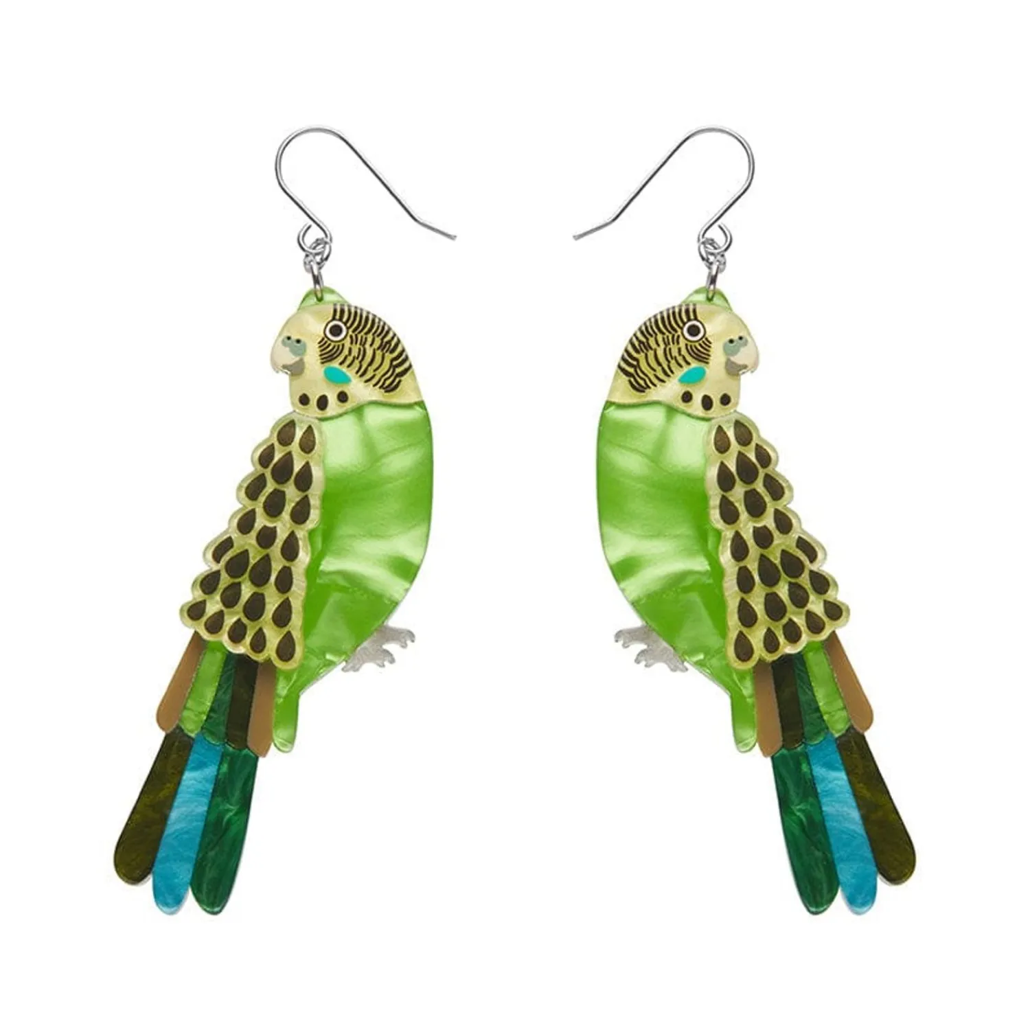 Flossie The Budgie Drop Earrings^Erstwilder Discount