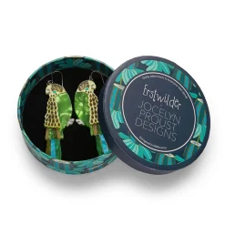 Flossie The Budgie Drop Earrings^Erstwilder Discount