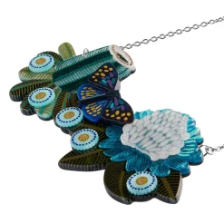Fluttering In The Florals Necklace^Erstwilder