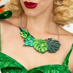 Fronds Of Fancy Necklace (Large)^Erstwilder Online