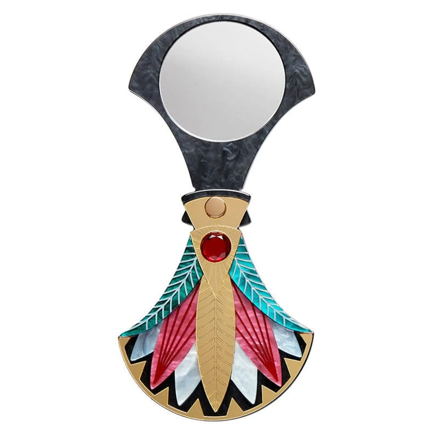 Gift Of The Nile Papyrus Mirror Compact^Erstwilder Best