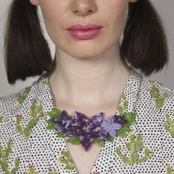 Gloriosa Bluebell Necklace^Erstwilder Hot