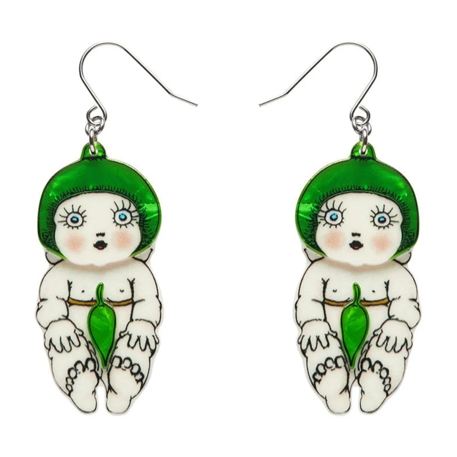 Gumnut Babies Drop Earrings^Erstwilder Clearance