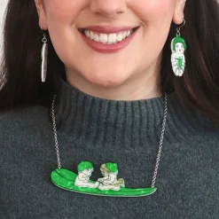 Gumnut Twins Necklace^Erstwilder New