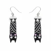 Halloween Hang-Up Bat Drop Earrings^Erstwilder Online