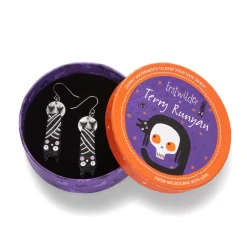 Halloween Hang-Up Bat Drop Earrings^Erstwilder Online