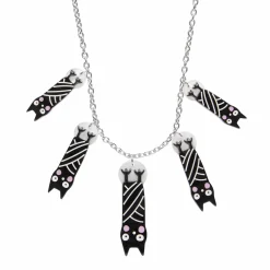 Halloween Hang-Up Bat Necklace^Erstwilder New