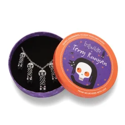 Halloween Hang-Up Bat Necklace^Erstwilder New