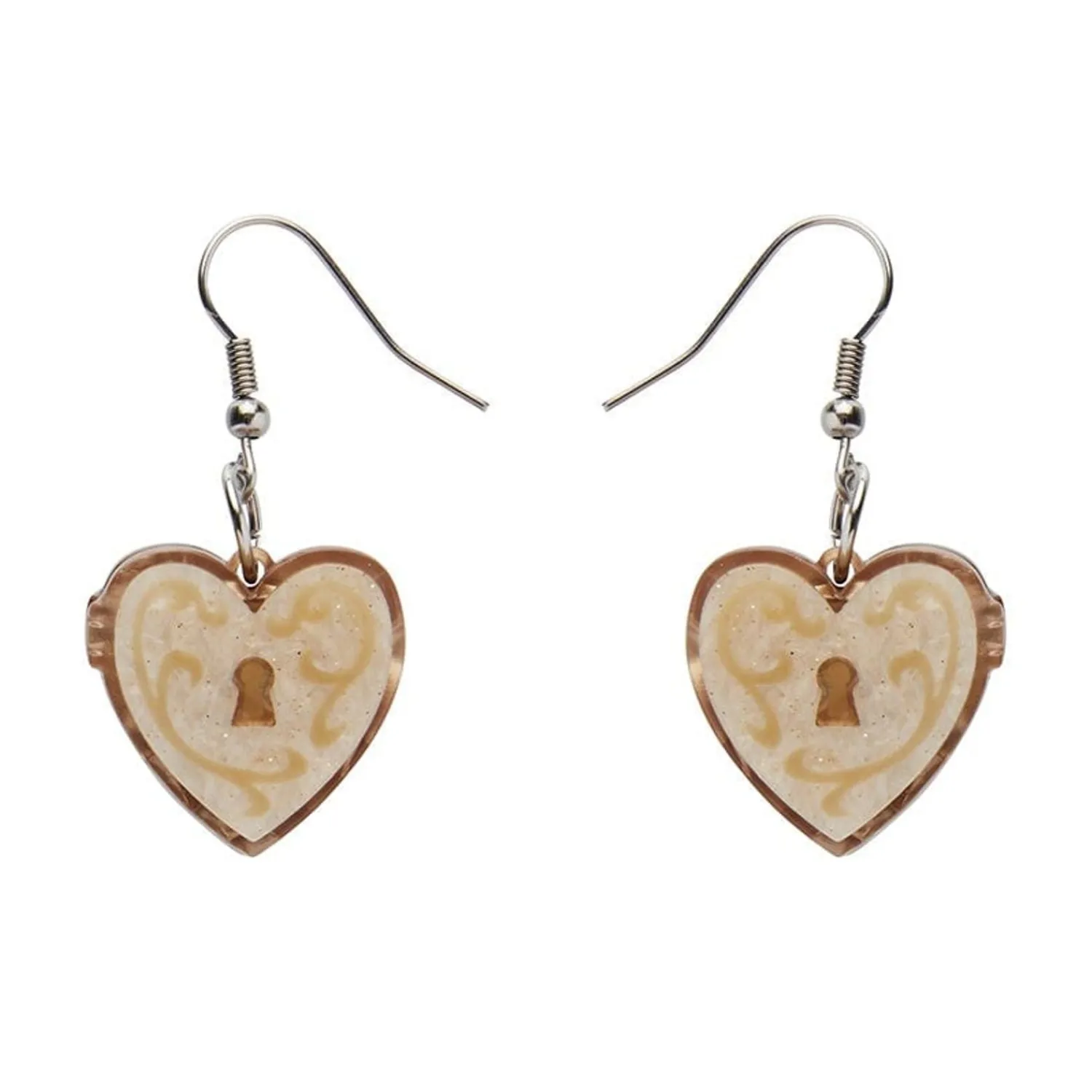 Heart Of Cache Drop Earrings^Erstwilder