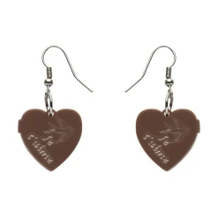 Heart Of Cache Drop Earrings^Erstwilder