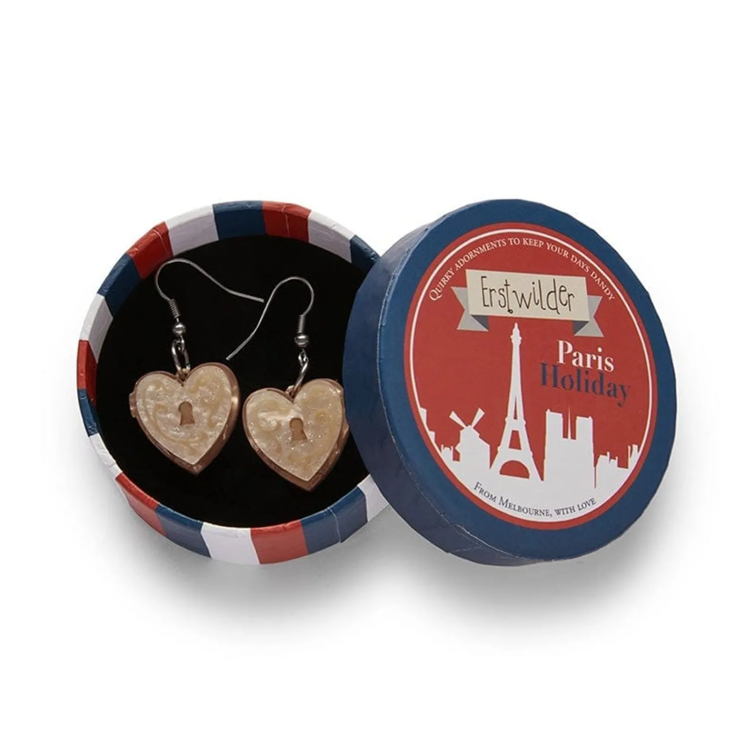 Heart Of Cache Drop Earrings^Erstwilder