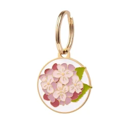 Heartfelt Hydrangea Enamel Pet Charm^Erstwilder Best