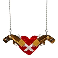 Holstered Love Necklace^Erstwilder Clearance