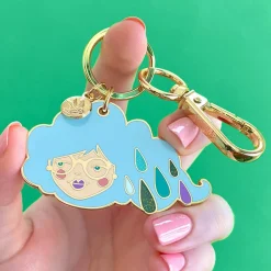 Lainey The Rainy Enamel Key Ring^Erstwilder Clearance