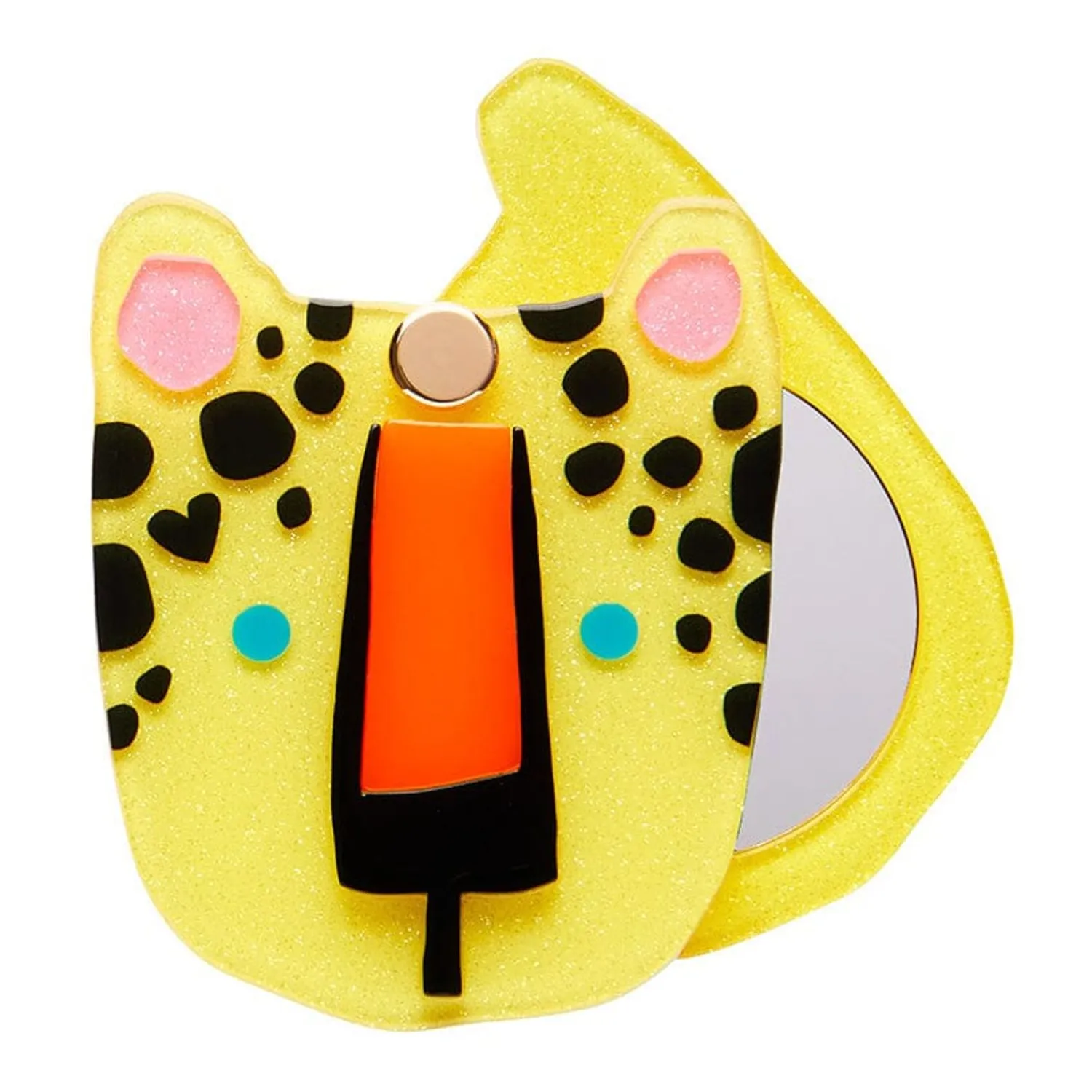 Leo The Leopard Mirror Compact^Erstwilder Online