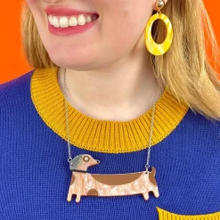 Long Dog Necklace^Erstwilder Clearance