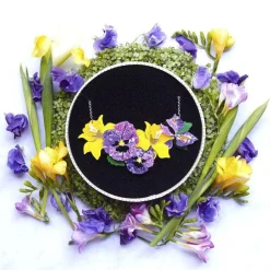 Love-In-Idleness Flower Necklace (Small)^Erstwilder