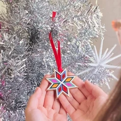 Make My Wish Come True Enamel Tree Ornament^Erstwilder Online