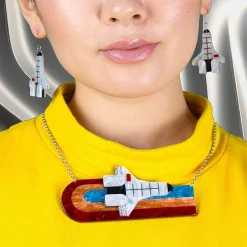Mission To The Moon Necklace^Erstwilder Sale