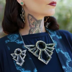 Modernist Motif Necklace^Erstwilder Outlet