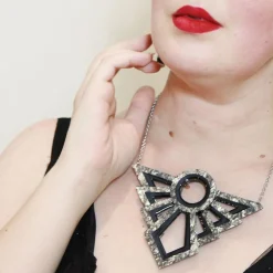 Modernist Motif Necklace^Erstwilder Outlet