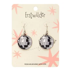 Mosaic Mirror Enamel Drop Earrings^Erstwilder Clearance