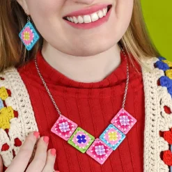 Mosaic Motifs Necklace^Erstwilder New
