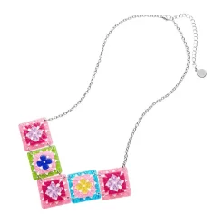Mosaic Motifs Necklace^Erstwilder New