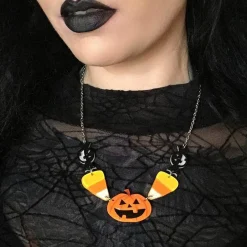 No Tricks Halloween Necklace^Erstwilder Best