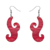 Nouveau Ripple Resin Drop Earrings - Pink^Erstwilder Outlet