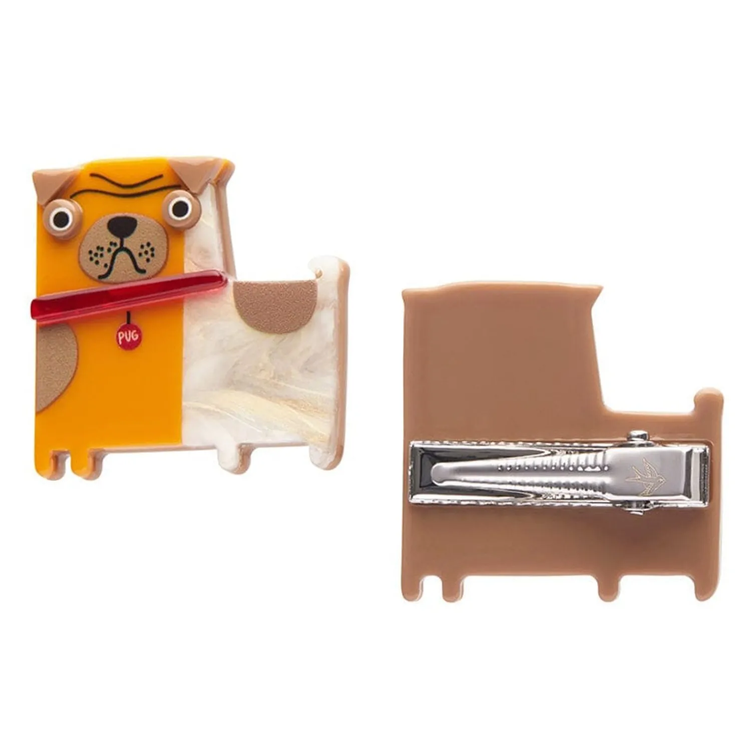 Order Of The Pug Hair Clips Set - 2 Piece^Erstwilder Hot