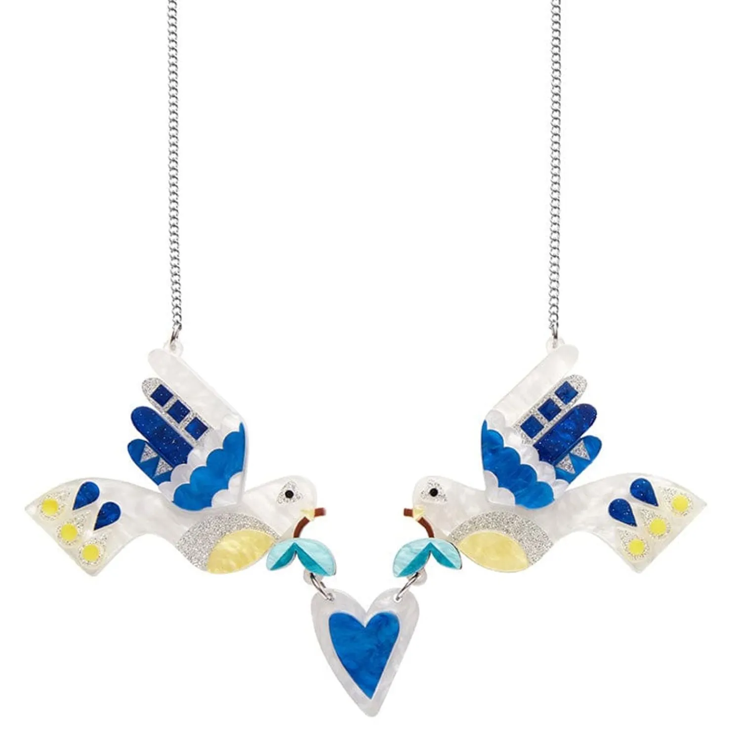 Peace & Love Necklace^Erstwilder Outlet